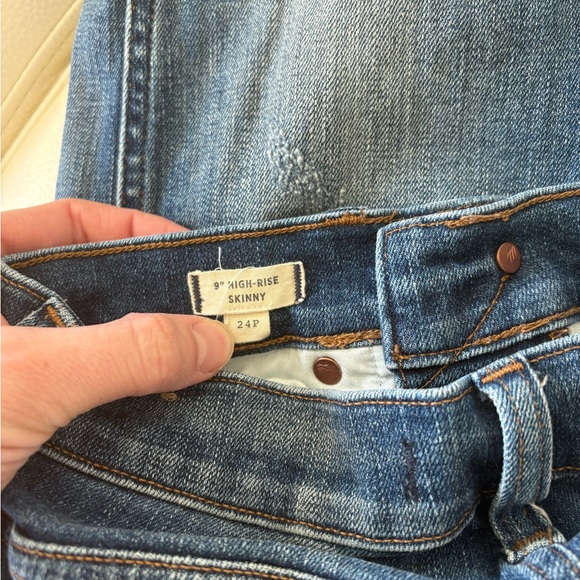 Madewell Blue Skinny Jeans - Picture 10 of 10